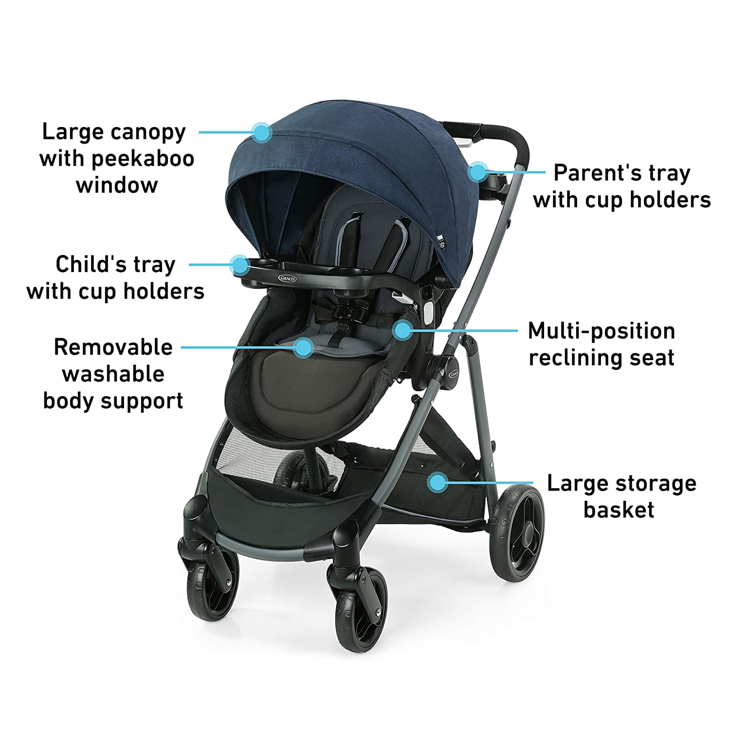Graco Modes Element LX Travel System Lynwood 26 lbs Walmart