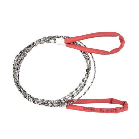 

27.5in Hand Chainsaw Stainless Steel Wire Saw for outdoorSurvival