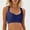 Dark Blue, variant on Women's Sports Bra With Removable Pads For Lifting And Back Bra Bra Tops for Women Sports Fitness Workout Top Clothes Womens Tops 92 Nylon 8 Spandex Padded Tops for Women Pack Girl Running Yoga Wear