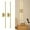 2-Pack Golden, variant on [Dimmable LED Wall Lights] 2-Pack Wireless Dimmable LED Wall Lights | 350° Rotatable, Cordless Linear Design With Remote For Bedroom, Hallway, Living Room