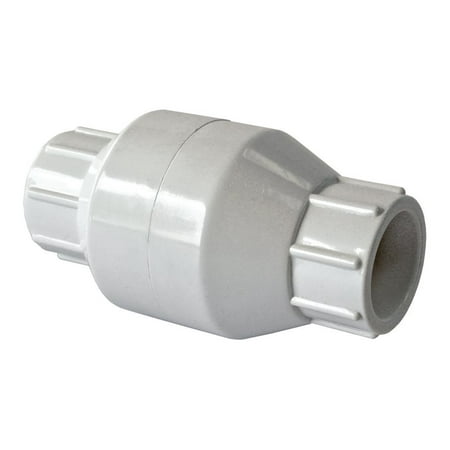 American Valve P32S 2' PVC In-Line Check Socket Schedule 40, 2-Inch