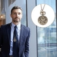 thumbnail image 2 of 1Pc Retro Pocket Watch Unique Pocket Watch Lightweight Watch with Chain, 2 of 7
