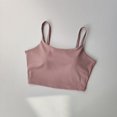 thumbnail image 1 of Sujetador deportivo transpirable para mujer, Top deportivo con realce, sujetador fijo con almohadilla para Yoga, ropa interior, Tops deportivos para correr, chaleco, ropa de gimnasio, 1 of 5