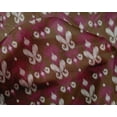 thumbnail image 4 of oneOone Silk Tabby Fabric Paisley Ikat Decor Fabric Printed BTY 42 Inch Wide, 4 of 4