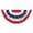 1PCS, variant on JWZZYD Pleated Fan American Bunting Flag, 47.2"x23.6" Red White Blue Star & Stripes Half Round Patriotic Bunting, Weather Resistant Swag Banner for Memorial Day & Independence Day Decor, 1 Pack