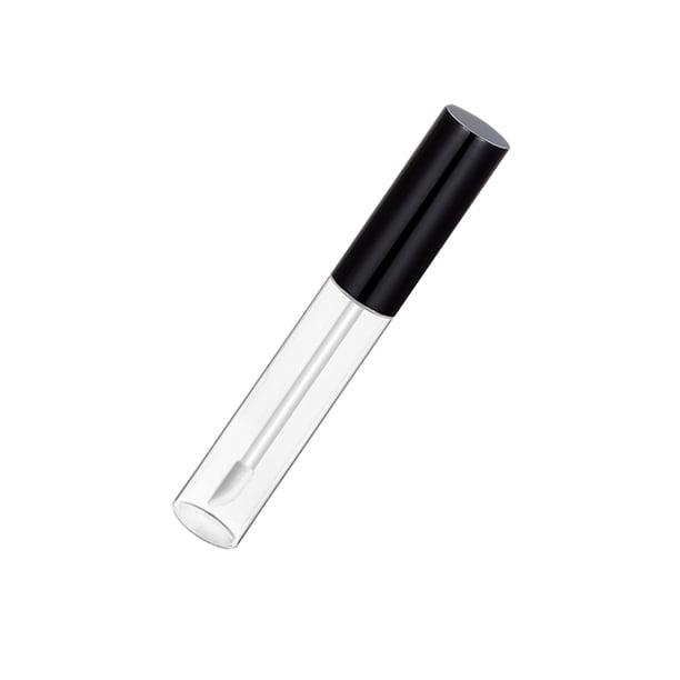 Vogacara Tubos de brillo de labios Plástico portátil 10ML Contenedor de brillo de labios Simple Conveniente Sub Botella para compras de Bolsas de maquillaje tipo 3