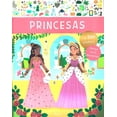 thumbnail image 1 of Libro de stickers Auzou Princesas Blanco, 1 of 2