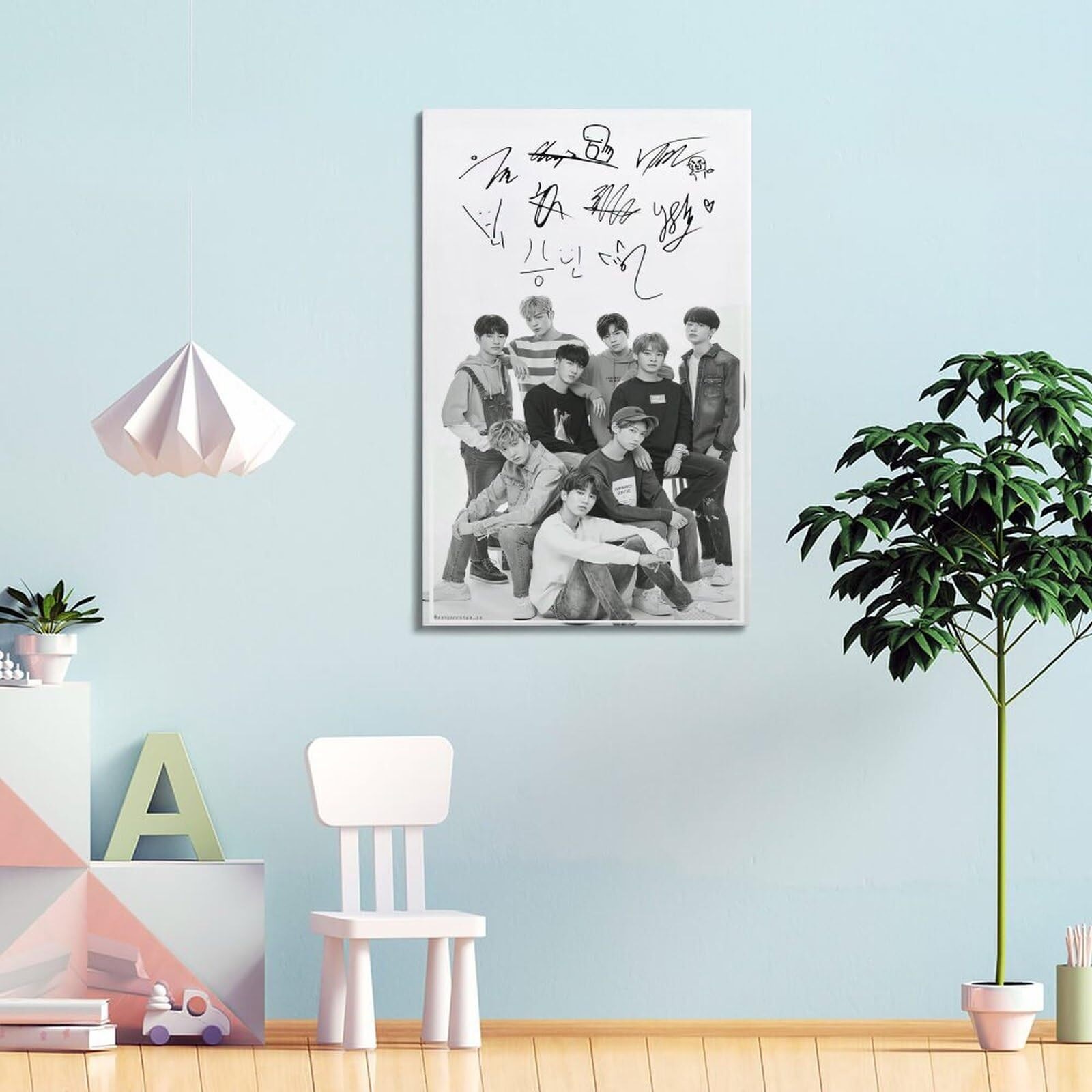 Poster Stray Kids Kpop Felix - Décoration Murale Toile 30x45 Cm - Haute Résistance, Imperméable - Pour Chambre, Salon - 9
