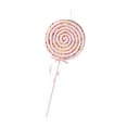 thumbnail image 1 of Adorno suspendido para de Navidad, decoración navideña única y resistente, regalo artesanal para celebrar el Año Nuevo, vacaciones. , Rosa Grande Bombón Rosa Grande, 1 of 9