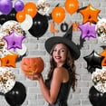 thumbnail image 3 of Hvmvliv Halloween Balloons Set Black Orange Balloons Set, 118Pcs Black Orange Tassels Balloons Arch Ornament Halloween Balloons for Halloween Celebration Party Bar Graduation Decoration(118pcs), 3 of 7
