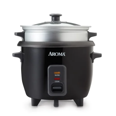 

Aroma® 6-Cup (Cooked) / 1.5Qt. Rice Cooker & Food Steamer