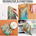 thumbnail image 7 of Coolnut Rustic Flowers Dish Towels for Kitchen Soft Tea Towel Set of 4 Absorbent Dishcloths Hand Towels for Drying Dish Cloths 28" x 18" Washcloth Gift, 7 of 7