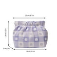thumbnail image 2 of Giunmcul Holiday Deals Shrapnel Printing Lipstick Bag Storage Bag Key Change Cosmetic Bag Small Bag Bag Portable Goods Mini Storage Bag, 2 of 2