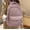 A-Pink, variant on BJFLS Adult Female Polyester Backpack, Beige green