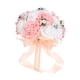 thumbnail image 5 of Ramo de novia con rosas artificiales para dama de honor, elegante artesanía., 5 of 9