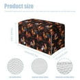 thumbnail image 7 of ZUXONGSY Rooster Tissue Box Covers Rectangle PU Leather Rectangular Tissue Box with Buttons Leather Tissue Box Holder Easy to Install Facial Paper Organizer Indoor Decorations, 7 of 7