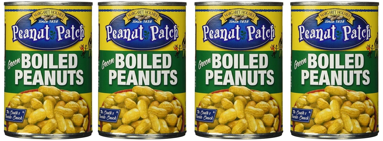 Peanut Patch Peanuts Boiled - 4 cans 13.5 Oz