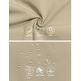 thumbnail image 6 of Little Donkey Andy Men’s Lightweight Breathable Hooded Windbreaker Golf Jacket Windproof UPF50+ for Running Travel Hiking Khaki Size XL, 6 of 6