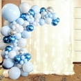 thumbnail image 6 of Birthday  Decoration Blue Ocean Macaron Latex Balloon Pendant Balloon Arch, 6 of 9