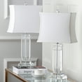 thumbnail image 4 of SAFAVIEH Olympia 24 in. Crystal Table Lamp with Off-White Cotton Shade, Set of 2, 4 of 8