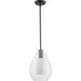 thumbnail image 4 of Progress Lighting P500438 Carillon 10" Wide Mini Pendant - Black, 4 of 12