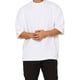thumbnail image 3 of SAYOO Hombres Camiseta, Manga Media Color Sólido Ajuste Suelto Gimnasio Fitness Culturismo Algodón Tops Deportes Entrenamiento Camiseta SAYOO  Casual, 3 of 8