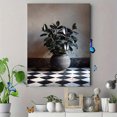 thumbnail image 4 of Qisvanset Moonlight Ocean Wave Canvas Print 12x16 Inch Coastal Style Decor, 4 of 8