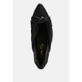 thumbnail image 4 of Norma Knot Detail Elasticated Ballet Flats, 4 of 9