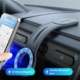 thumbnail image 3 of YiJuHui Rotating Screen Navigation Bracket - Magnetic Folding Car Mount, 360° Adjustable Dashboard Windshield Phone Holder for GPS, Universal Magnetic Suction Phone Stand for Car, 3 of 9