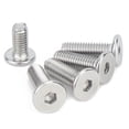 thumbnail image 4 of 5 uds-100 Uds CM M1.6 M2 M2.5 M3 M4 M5 M6 M8 304 hexagonal de acero inoxidable CM enchufe Ultra fino Super plano oblea cabeza tornillo, 4 of 4