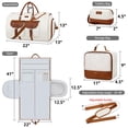 thumbnail image 2 of Juego de 3 bolsas de viaje ITIEZY Premium para ropa, impermeable, 2 of 4