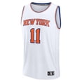 thumbnail image 2 of Men's Fanatics Jalen Brunson White New York Knicks Fast Break Replica Player Jersey - Association Edition, 2 of 3