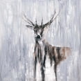 thumbnail image 3 of Winter abstract deer - 36"x36" canvas - Print on demand, 3 of 5