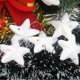 thumbnail image 5 of Wosthever 6 piezas de Navidad de oficina, estrella de 5 puntas, sala de estar, dormitorio, árbol de Navidad portátil, regalo reutilizable para interiores Kits de decoración para fiestas Wosthever HA069894-00, 5 of 6