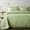 Matcha, variant on 2/3pcs Premium Embossed Quilt Set, Soft Washable Bed Cover, Classic Geometric Design All-Season Bedding Collection, 1 Quilt & 1 Or 2 Pillowcases(Matcha,Full/Queen)