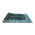 thumbnail image 2 of Ahgly Company Indoor Round Oriental Light Blue Industrial Area Rugs, 6' Round, 2 of 4