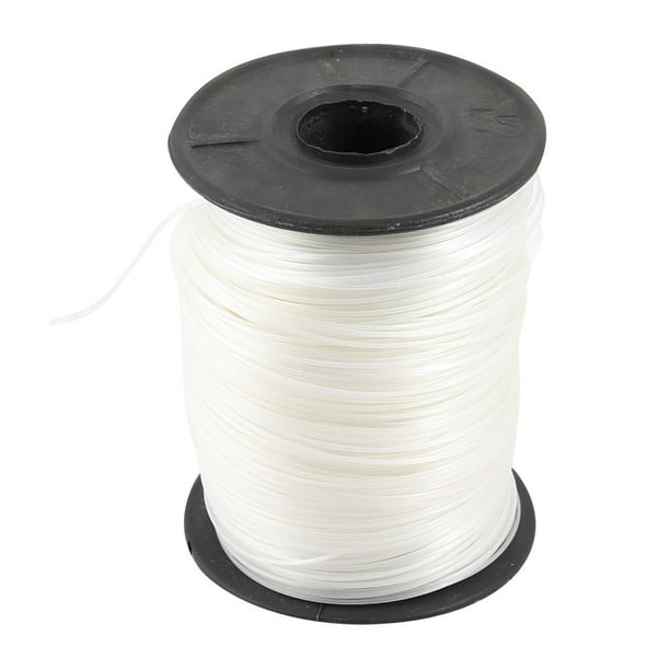 Fishing Spool Saltwater Nylon Cable Cord Line Reel Clear White 0.7