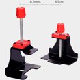 thumbnail image 5 of CIMAXIC Tile Height Adjustment Leveler Positioner Leveling Manual Regulator Locator Ceramic Construction Tool (Black),5.91"X4.33"X2.56", 5 of 5