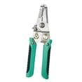 thumbnail image 3 of Pelacables Alicates para cables Accesorios para herramientas, Pelacables portátil para electricistas, Herramienta para cortar cables para prensar Verde, 3 of 8