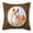 Multicolor, variant on Red and White Basenji Fabric Decorative Pillow