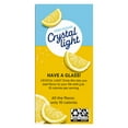 thumbnail image 4 of Crystal Light Drink Mix, 10 Packets, for Convenient On-the-Go Flavorful Hydration, Lemonade Natural Flavor With Other Natural Flavors, Zero Sugar, 1.4 oz, 4 of 10