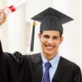 thumbnail image 4 of EeaseCA 1 Pc Practical Graduation Meaningful Bachelor Hat Headgear (Free Size), 4 of 7
