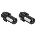 thumbnail image 2 of Tapas de válvula Cubierta antipolvo para neumáticos de bicicleta Riesgo Peso ligero Accesorios para bicicletas de carretera (válvula francesa negra), 2 of 10