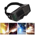 thumbnail image 3 of Yajisi Auto‑Darkening Solar Welding Goggles – Shockproof, High‑Sensitivity Lens, Lightweight & Long‑Lasting Battery, 3 of 8