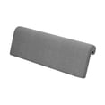 thumbnail image 4 of Cojín de cabecera de esponja suave con soporte para almohada individual, ideal para dormitorios y oficinas. Gris C, 4 of 9