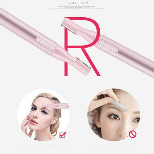 OPKALL Multifunction Electric Shaver Woman Razor Facial Body Hair Removal Leg pink
