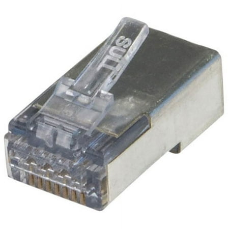 UPC: 0849160009962 | Platinum Tools 150-888 Platinum Tools 100024C ezEX44 Cat 6 / 6A Shielded Internal Ground Connector 25-Pack