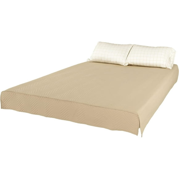 Lippert Easy Zzzs RV Bedding Set - Short Queen, Tan Brown