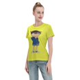 thumbnail image 4 of T-Shirt Basique à Manches Courtes pour Femmes Detective Conan Conan, 4 of 6