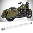 thumbnail image 1 of 300mm/12in Stripe Long Type Gear Shift Arm Lever Linkage Link Rod Silver, 1 of 7